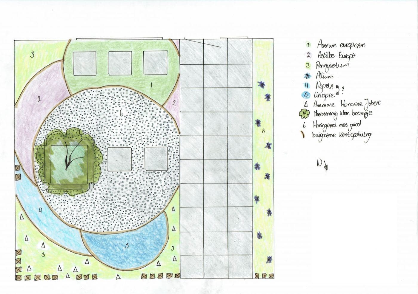 Moderne tuin, beeld 6 van 7