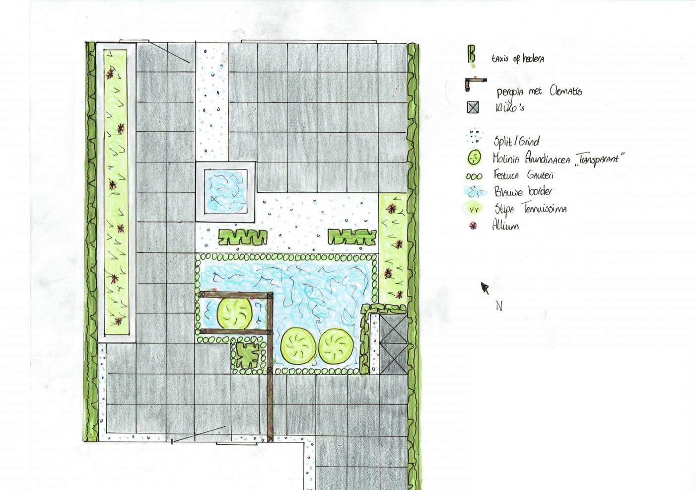 Moderne tuin, beeld 7 van 7